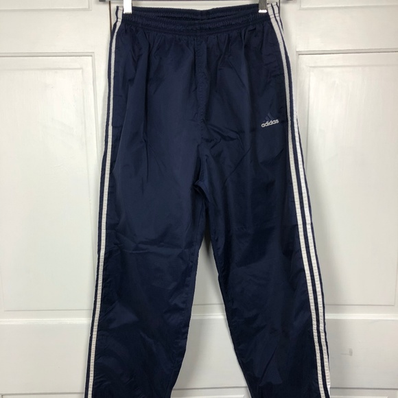 adidas 3 stripe wind pants